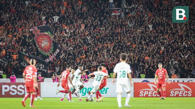 Foto: Malam Spektakuler saat Persija Jakarta Kembali Bermain di GBK, Tutup BRI Liga 1 2022/2023 dengan Kemenangan Manis