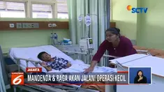 Dua bocah di yang alami luka bakar saat bermain di tempat pembuangan sampah di Kampung Kramat Blencong, Bekasi, jalani operasi kecil. Satu lainnya memilih rawat di rumah.
