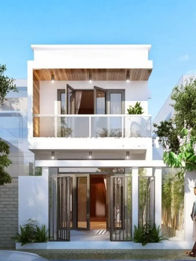Rumah Minimalis 2 Lantai 6x12 Dilengkapi Balkon
