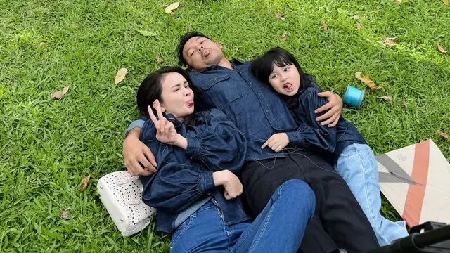 Michelle Ziudith, Rio Dewanto dan Alesha Gwen. (Foto: Dok. Instagram @michelleziu)