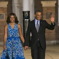 Barack Obama dan Michelle Obama (Bintang/EPA)