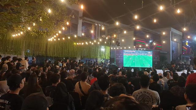 Selebrasi Juara Final FIFA World Cup Qatar 2022 di Bekasi