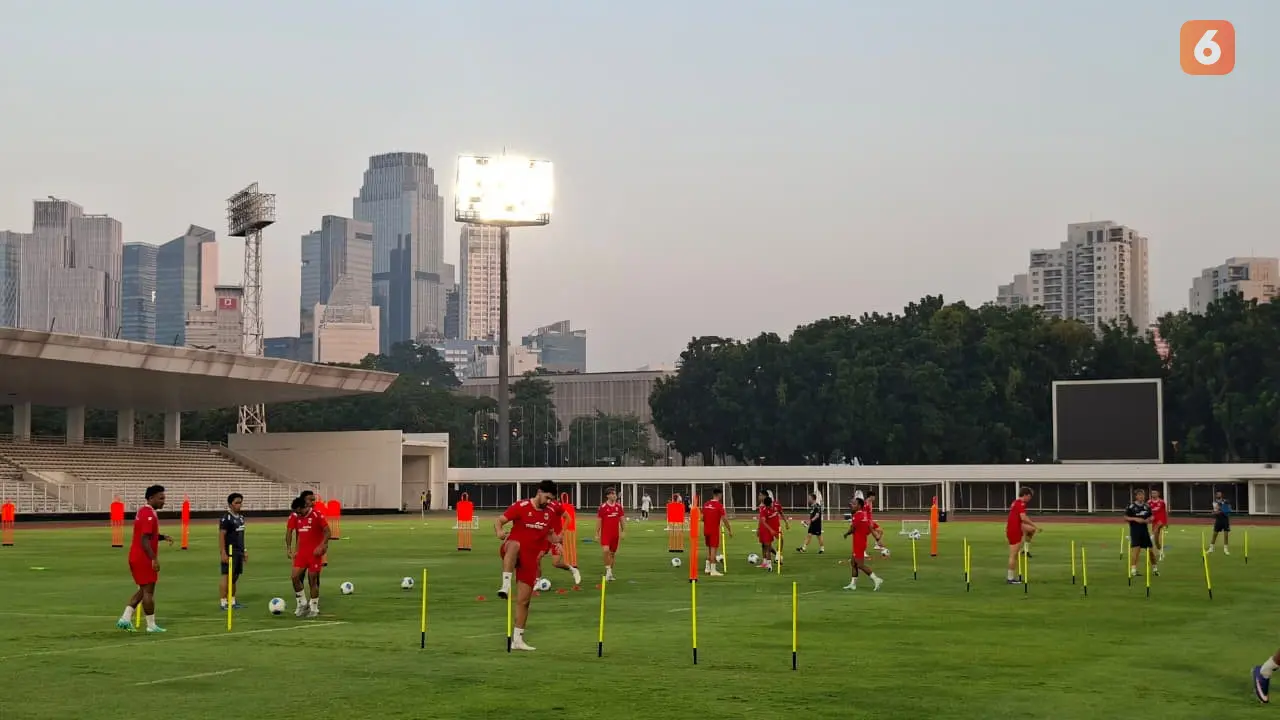 Latihan Timnas Indonesia