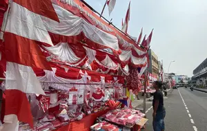 Harga Bendera Merah Putih Masih Stabil Jelang 17 Agustus 2026