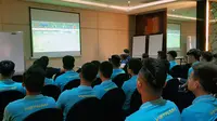 Timnas Vietnam U-22 jelang tampil di SEA Games 2019. (Bola.com/Dok. VFF)