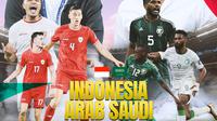 Kualifikasi Piala Dunia 2026 - Timnas Indonesia Vs Arab Saudi - Duel Antarlini (Bola.com/Adreanus Titus)