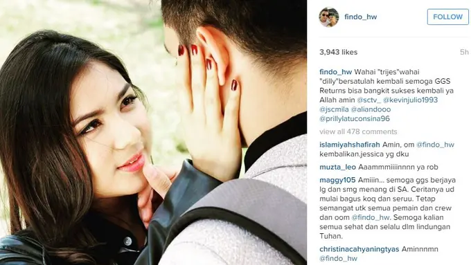 Adegan Mesra Kevin Julio dan Jessica Mila di GGS Returns