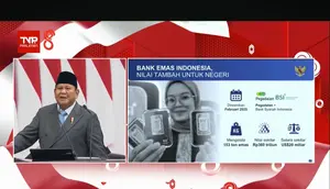 BSI Sampaikan Terima Kasih atas Apresiasi Presiden Prabowo soal Kinerja Bullion
