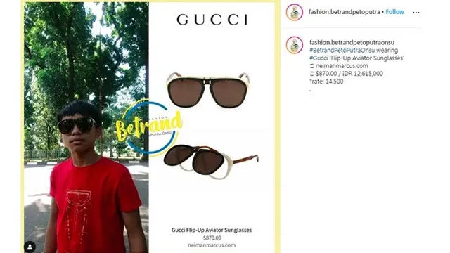 7 Koleksi Aksesoris Betrand Peto, Ada Jam Rolex yang Ditaksir Rp 450 Juta