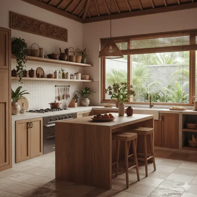 Model Dapur Bali