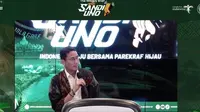 Menparekraf Sandiaga Uno dalam The Weekly Brief with Sandi Uno, Senin, 23 September 2024 membahas konser Bruno Mars. (Liputan6.com/Henry)