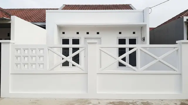 Model Pagar Rendah untuk Rumah Mungil Biar Tampak Lega