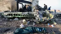 8 Januari 2020: Tak Ada yang Selamat dari Petaka Pesawat Ukraina Jatuh di Iran, 176 Orang Tewas
