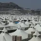 Tenda-tenda jemaah haji di Mina, Arab Saudi. (Liputan6.com/Anri Syaiful)