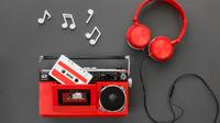 Ilustrasi musik, lagu. (Image by Freepik)