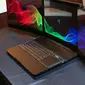 Razer Project Valerie merupakan laptop gaming pertama di dunia dengan tiga buah layar monitor. (Sumber: CNET)