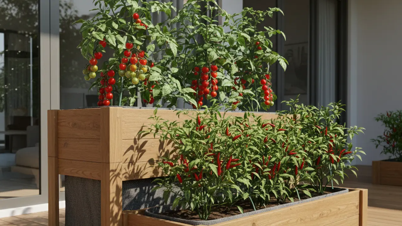 Model Kebun Sayur di Teras Rumah Tanpa Bikin Becek. Gemini