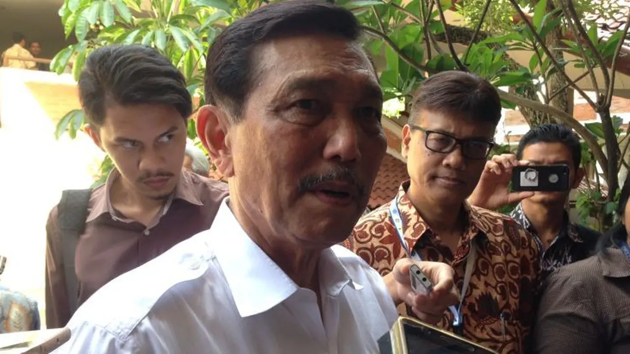 Menteri Koordinator Bidang Kemaritiman RI Luhut Binsar Pandjaitan di Universitas Indonesia, Depok, Jawa Barat, Rabu (7/9/2016). 