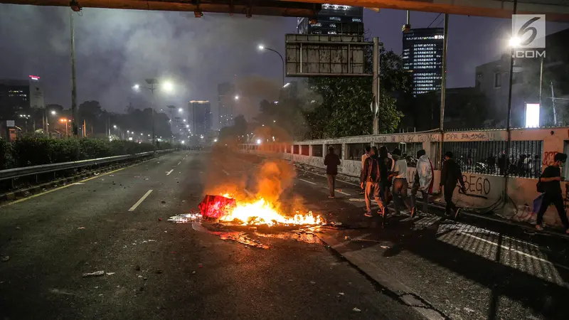 Pasca Demo Mahasiswa, Begini Kondisi di kawasan Jalan Depan DPR