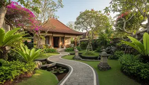 7 Ide Jalan Setapak Bergaya Resort untuk Hunian, Nuansa Liburan di Rumah Sendiri