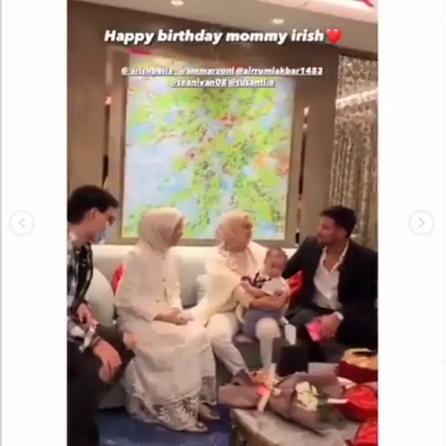 6 Momen Ulang Tahun Irish Bella ke-25, Sang Ibunda Datang Beri Kejutan