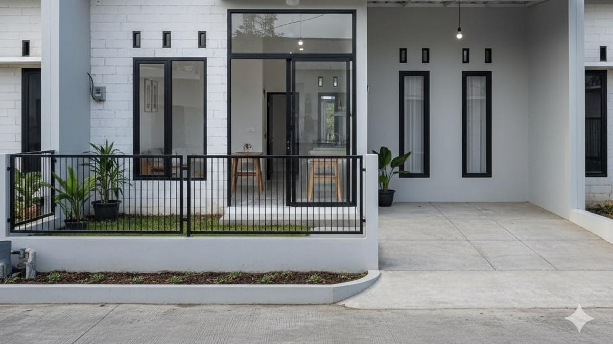 10 Desain Rumah 1 Lantai Minimalis Modern dengan Budget Rp100 Juta, Wujudkan Hunian Impian