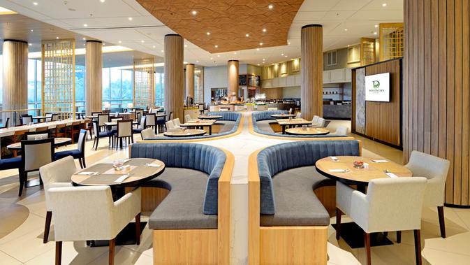 Hotel Discovery Ancol di kawasan Taman Impian Jaya Ancol. foto: dok. Discovery Ancol