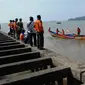 2 wisatawan terseret ombak tinggi di Teluk Penyu, Cilacap Satu selamat, lainnya hilang tenggelam. (Liputan6.com/Basarnas/Muhamad Ridlo)