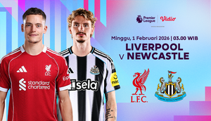 Nonton Live Streaming Liga Inggris 2025/26: Liverpool vs Newcastle, Tayang di Vidio.