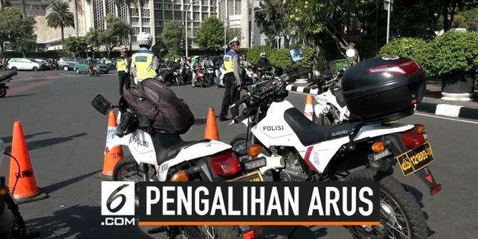 VIDEO: Catat, Ini Pengalihan Lalu Lintas Sekitar Gedung MK