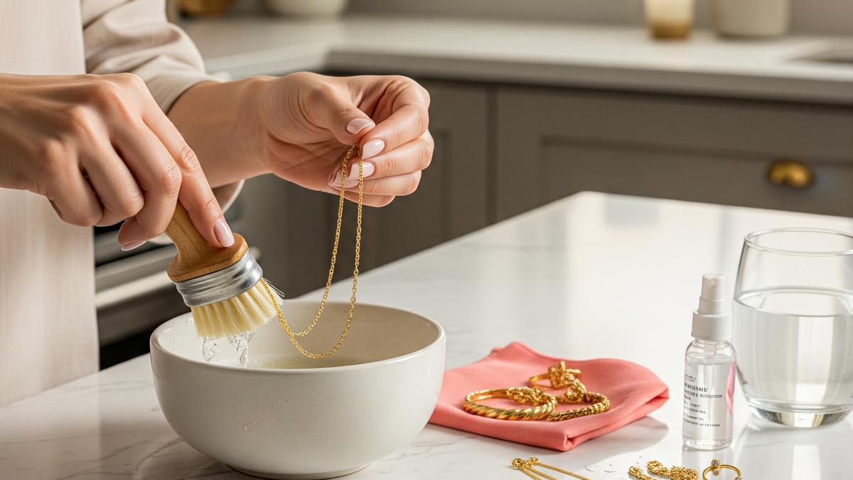 Tips Membersihkan Emas Perhiasan yang Terkena Kotoran Membandel di Rumah