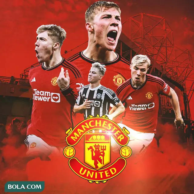Manchester United - Aksi-Aksi Rasmus Hojlund di Man United