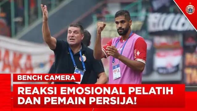 VIDEO: Berbagai Reaksi Thomas Doll Saat Persija Kalahkan Persis di BRI Liga 1