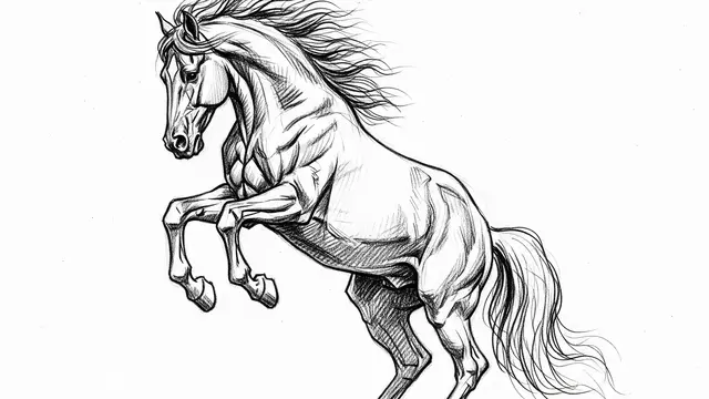 Rearing Horse