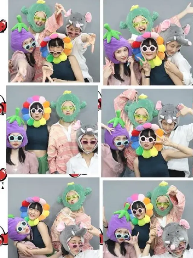 Jihyo, Mina Twice, Lisa Blackpink, Minnie (G)I-DLE (Foto: Instagram/@min.nicha)