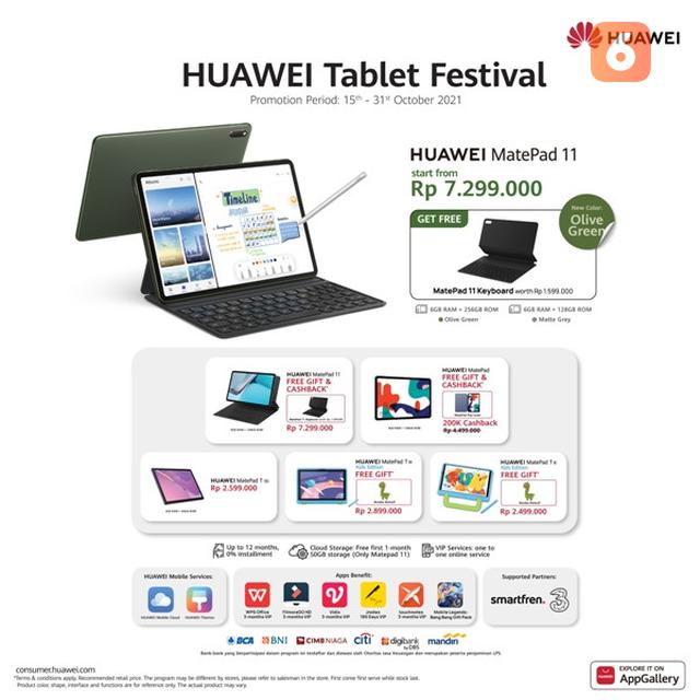 HUAWEI Tablet Festival.