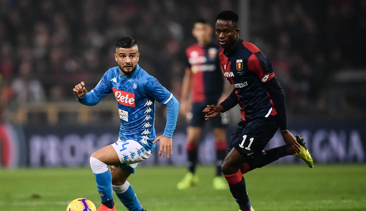 5. Lorenzo Insigne (Napoli) - 7 gol dan 3 assist (AFP/Marco Bertorello)