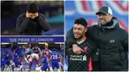 Liverpool semakin nyaman menduduki puncak klasemen sementara Liga Inggris usai berpesta 7 gol ke gawang Crystal Palace, sementara itu Arsenal semakin terpuruk usai menelak kekalahan di markas Everton. Berikut rangkuman menarik kompetisi Liga Inggris di pekan ke-14. (kolase foto AFP)