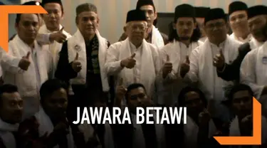 Ma'aruf Amin terus mendapatkan dukungan dari Forum Ulama dan Jawara Betawi.