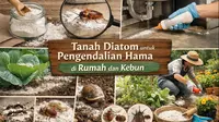 Tanah Diatom untuk Pengendalian Hama di Rumah dan Kebun yang Efektif, Ini 7 Tipsnya