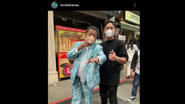 Unggahan Hotman Paris soal Doni Salmanan. (Foto: Dok. Instagram @hotmanparisofficial)