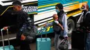 Pada Senin kemarin, terakumulasi jumlah pemudik yang berangkat dari Terminal Kalideres mencapai 4.500 orang. (Liputan6.com/Angga Yuniar)