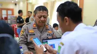 Sosialisasi, Disdukcapil Kota Tangerang Kenalkan KTP Digital ke Anggota Polisi