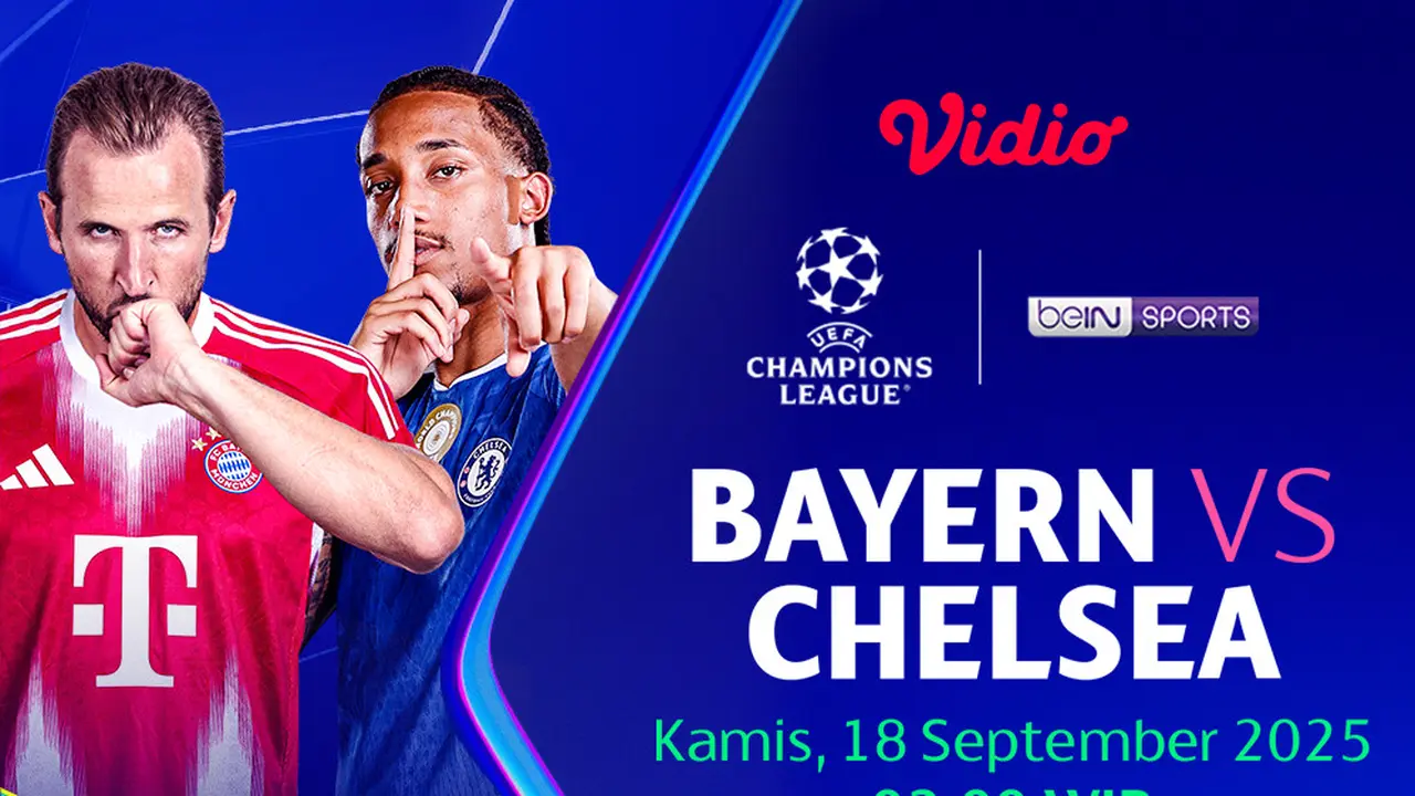 Live streaming Bayern vs Chelsea eksklusif di Vidio. (dok. vidio.com)