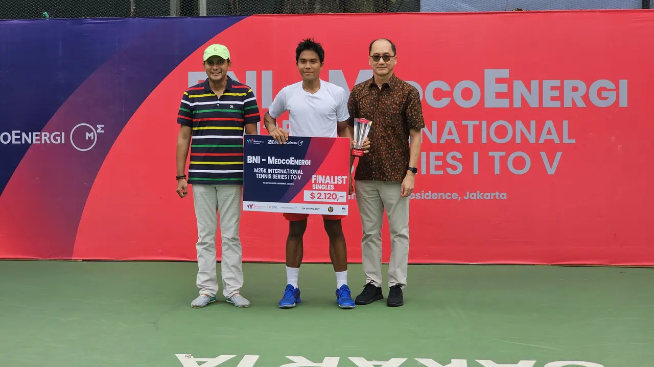 Jadi Runner-Up, Petenis Indonesia Rifqi Fitriadi Dapat Modal Berharga untuk SEA Games 2023