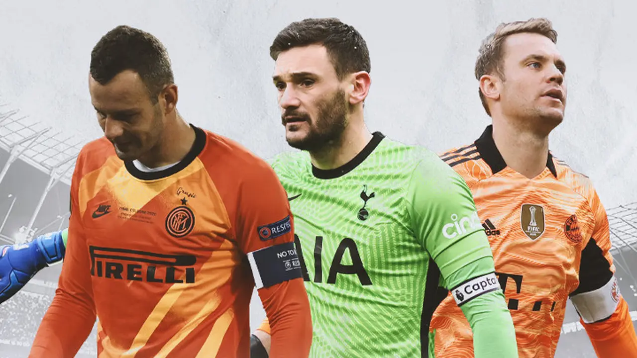 Ilustrasi - Hugo Lloris, Manuel Neuer, Samir Handanovic