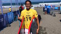 Rio Waida saat mentas di Olimpiade Tokyo 2020. (NOC Indonesia)
