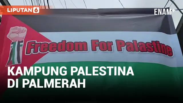 Melihat Kampung Palestina di Palmerah