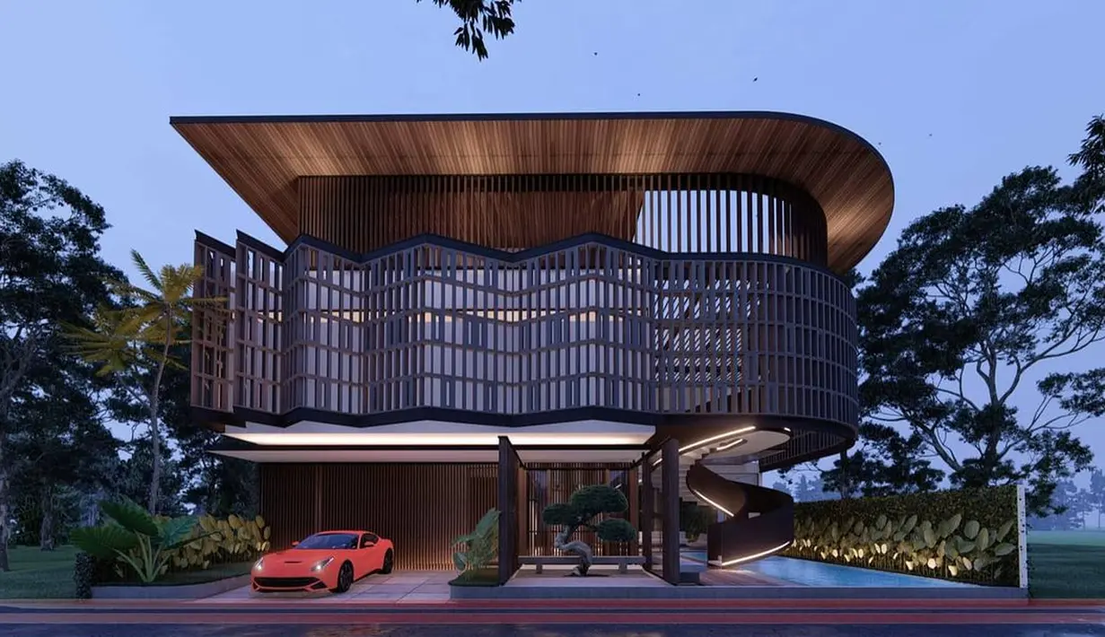 Rumah Baru Ayu Ting Ting (Instagram/angkasaarchitects)