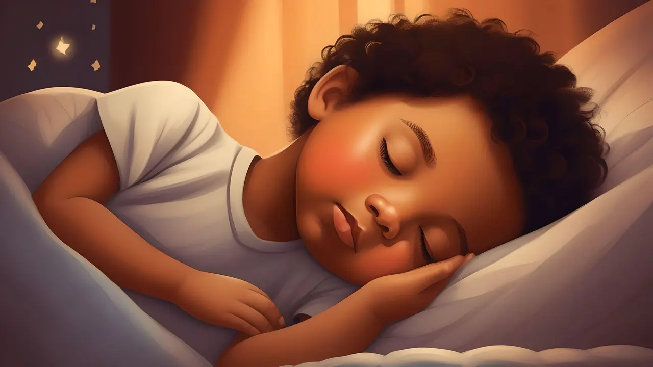 Mandi malam atau tidur dengan kipas angin tidak menyebabkan pneumonia secara langsung, tetapi perubahan suhu tubuh atau sirkulasi udara bisa mempengaruhi anak yang sedang tidak sehat. (Ilustrasi by AI)